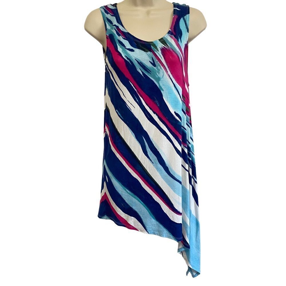 KRIMSON KLOVER Zaharra Twilight Asymmetrical Tunic Top